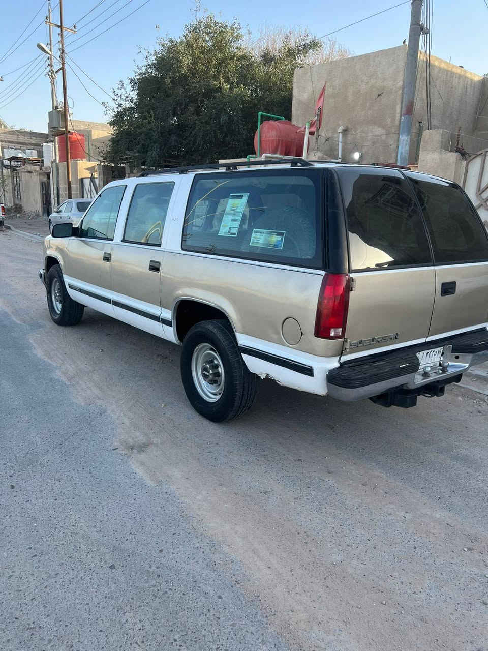 السلام عليكم
شوفرليت بهبهان فحل 8 برغي مديل 1995 مكفوله من الضربه ولكص مصبوغه جماليه فقط
محرك 454 كير 1000 واكسن شرط كلش جدد حداده 100 بل100 دواخل انضاف تخم تاير برجستن جديد كهربايات عامه شغاله بديها نضيف سياره جاهزه
 السعر 36 رقم قادسيه مشروع وطني تحول ثاني يوم العنوان البصره الهاتف ***********
