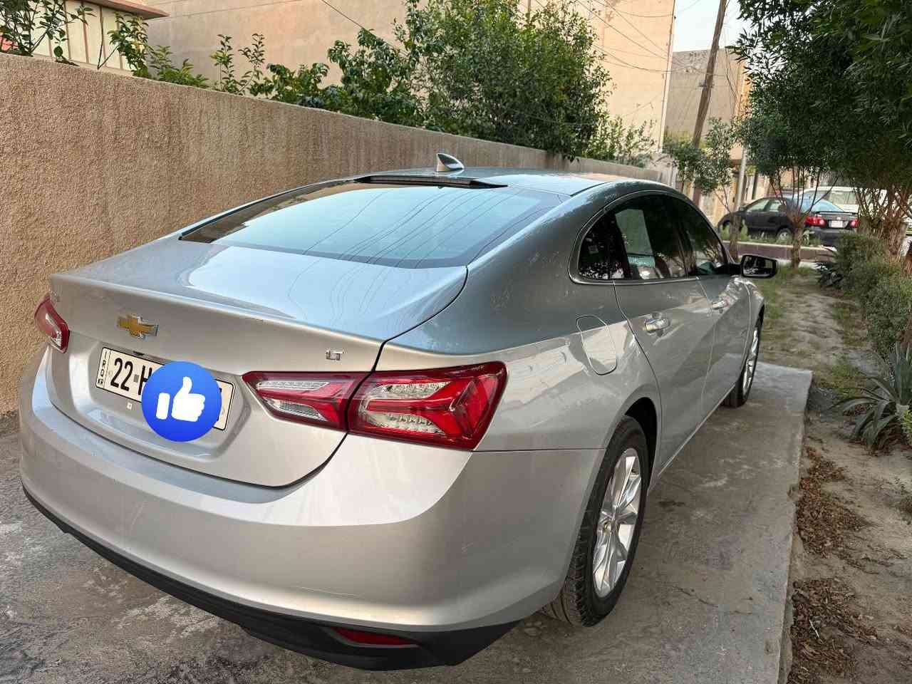 ماليبو موديل 2022 فئة LT
رقم اربيل سنويه بأسمي ماشية  62 km 
السياره بيها كلير باب السائق والخلفي والجاملغ بأمريكا 
بيها بارد بالبنيد واضح الحادث بصور 
السياره بصمه
تشغيل عن بعد 
كشن كهرباء كشنات تدفئه 
Auto stop 
مكاني بغداد حي الجامعه 
السعر 12.500 $ 
للاستفسار ***********
