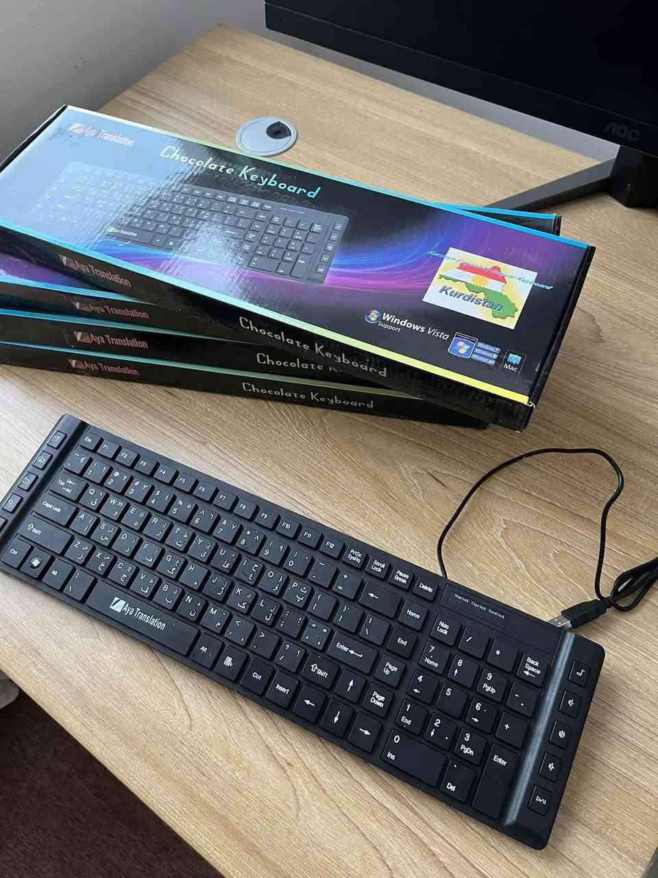 كيبوردات غير مستعمله 
بسعر 4 الاف للقطعه 
متوفر توصيل لكل المحافظات شرط ع الفحص


**إذا كنت صاحب هذا الإعلان وتريد حذفه لأي سبب، رجاءا أرسل رسالة إلى الدعم الفني**