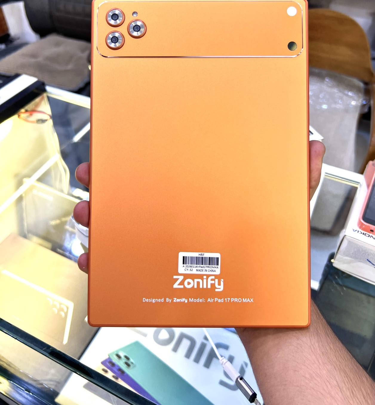 Zonify Air Pad 17 PRO MAX

إذا تبحث عن تابلت يجمع بين التصميم العصري والمساحة الكبيرة، فهذا الخيار مناسب إلك.

✨ شاشة 10.1 إنش
💾 1TB ROM مساحة تخزين هائلة
⚡ 16GB RAM مع تقنية Extended RAM
🎬 مثالي للدراسة، مشاهدة الأفلام، الألعاب والاستخدام اليومي.
🎨 تصميم أنيق يمنحه مظهرًا مميزًا.
كل ما تحتاجه داخل العلبة!
🎁 حافظة +كيبورد + ماوس مجانًا، لتجربة استخدام متكاملة من أول يوم
Big Screen. Massive Storage. Smooth Performance.

📍 متوفر الآن في مركز علي ستور
ديالى - بعقوبة - حي المعلمين - مقابل المدينة الترفيهية


**إذا كنت صاحب هذا الإعلان وتريد حذفه لأي سبب، رجاءا أرسل رسالة إلى الدعم الفني**
