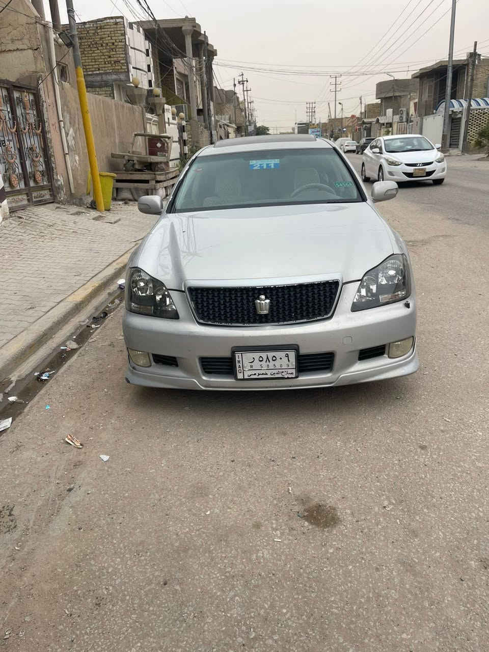 شاهينة كفالة كص وضربة 
فول واحد عل واحد 
شاصي82 
مديل2005
لامفحوصة ولا مدفوع كمرك 
رقم صلاح الدين 
المكان نجف 
بيع او مراوس 
85
***********
