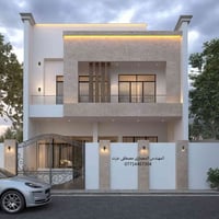 من أعمالنا 💼✨ تصميم  واجهة لمنزل  في بغداد     وفق متطلبات الزبون، بأس...
