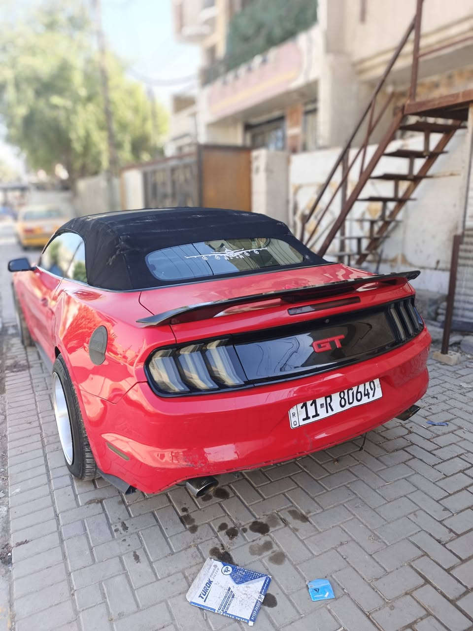 سلام عليكم حبايب موستنك gt 2017 🚀 للبيع بيها 4 قطع ابيع احزام يرادلها ترتيب وتعديل وبيها رواجز اكفلك المكينه من التبخير والتنقيص رايدها ب  110وبيها مجال بسيط هذا الرقم بي بس واتساب ***********
