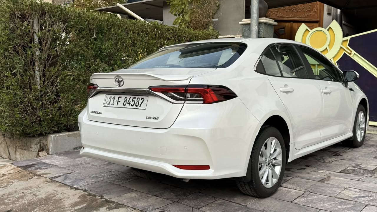 عـــرض راس الســنــه
ضمان تويوتا العراق  ساس 
3سنوان او 40.000km ايهما اقرب 
كورلا بانزين 🇯🇵
موديل 2024
مرقم بغداد 
…………………………
المواصفات
بصمه🚗
محرك 1800🚗
فتحه سقف🚗
شاشه اصلي 🚗
كامره 🚗
حساس 🚗
شاحن تلفون🚗
السعر بالدينار العراقي 👌🏻31.200.000
واحد وثلاثون مليون دينار عراقي شامل اللوحات المروريه🚦
الاستفسار عن طريق الاتصال او الواتساب 
***********📞
***********📞
