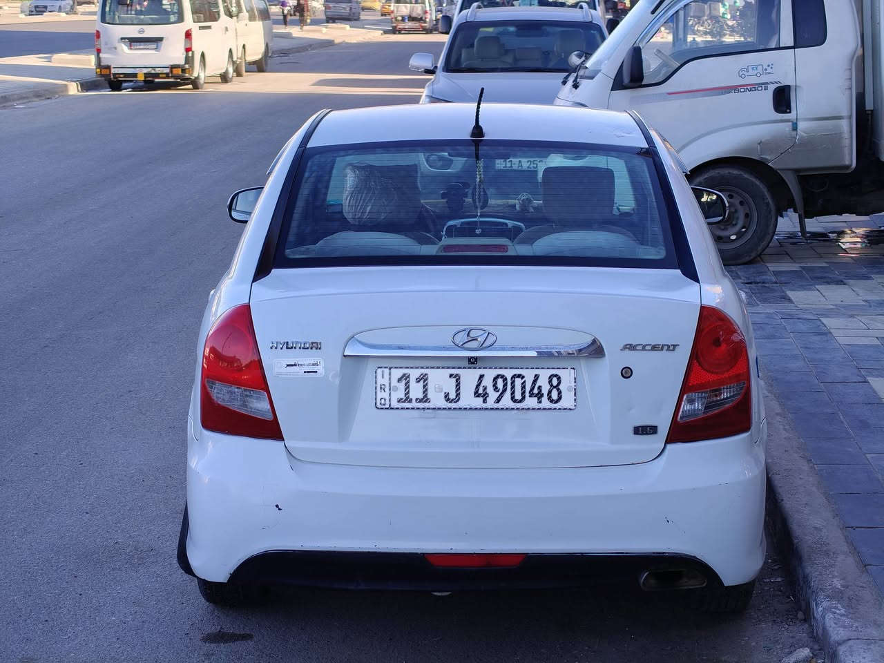 للبيع سيارة اكسنت شكل رياضي موديل 2011

💠الاسم : Hyundai Accent New
💠الموديل: 2011  /  أستيراد: خليجي 
💠حجم المحرك: 1600 دوش 
💠ماشية:  194 الف حقيقي 
💠رقم بغداد دولي جديد 
✅سنوية لسنة 27 باسمي تحويل مباشر ثاني يوم 
✅سيارة جاهزة من كل نواحي فضل الله
❇️المواصفات: أشاير بلمري / كامرة خلفية / شاشة اندرويد 

♦️ملاحضة: بيها ضربة كد شبر يم باب سايق والقمارة بيها ضربة واكعة عليها طابوكة + خدوش ورصعات وتكحيلات بسيطة ما مبينة بتصوير + السونار مرفق في المنشور .

💲السعر : ( 95$ )
🗺️المكان : متواجدة في بغداد ( الامين الثانية او الغدير )
☎️الاتصال او الاستفسار: ***********
