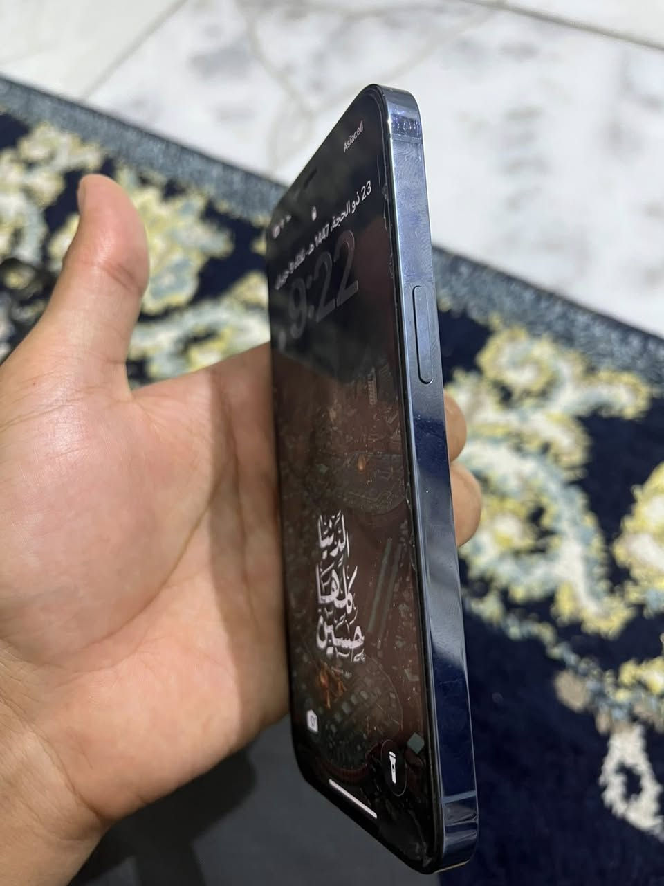آيفون 13 برو للبيع 
- الذاكرة 256✅
- بطارية 77‎%‎✅
- ماستر ✅
- نظافة 100‎%‎ ✅
للاستفسار ع خاص وعبر واتساب ***********
