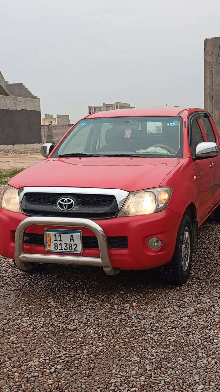 تيوته هايلوكس للبيع كير عادي سياره نضيفه شاصي 19تخم تاير 2009مكان صلاح الدين تكريت للستفسار ***********
