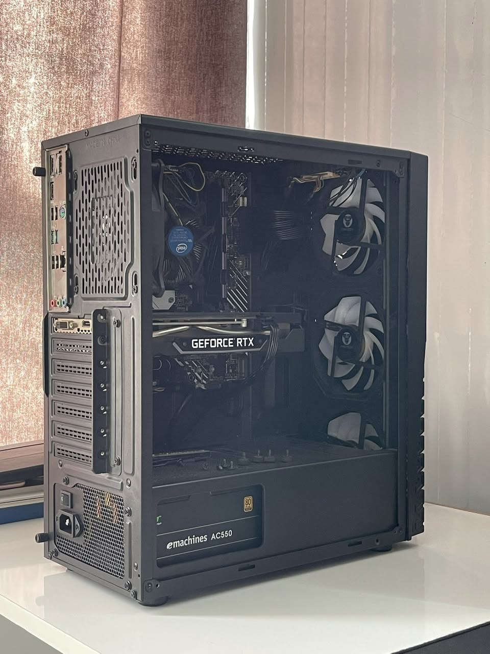 سلام عليكم كيس للبيع 
i5 12400F
RTX 2060 12GB PALIT
8GB 3200Mhz DDR4
Asus b660M-A D4
550w acer full modular
M.2 128GB , HDD 1TB
 مكاني النجف الأشرف توصيل ماعندي تجيني للبيت تاخذهه 
واتساب ***********
السعر 700

