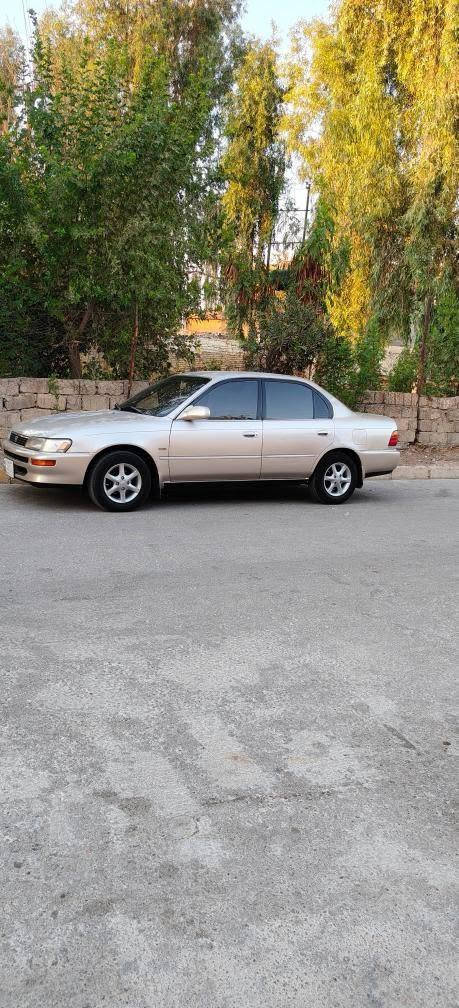 تيوتا كورلا موديل 1994فول توماتيك لمتد قفل مركزي جامات كهرب رقم نينوئ  كير شرط  جديد مكينه بدايه صرف تبريد  ثلج بدون صبغ بدون ضرر علئ وضع شركة  السيارة بالواقع احلئ سنويه بسمي 2028  سيارة مال بيت مامتعوبه للتواصل ***********  السعر62 وبيها مجال غير متواجد عالفيس
