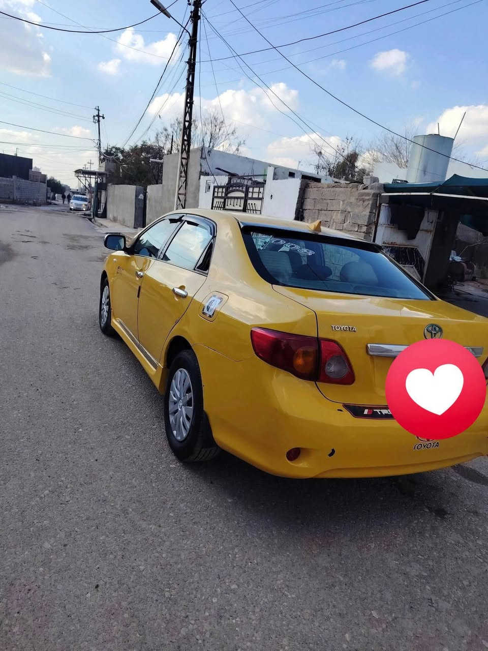 كورلا للبيع موديل 2008خليجي كير ومحرك شرط سنويه جديد كود بانزين بيه ضرر جامرلغ سائق مبدل طخه من وراه تبرد شغال تخم تاير جديد شادله محرك حجم 18سعره 95مكان كركوك رقم موبايل ***********

