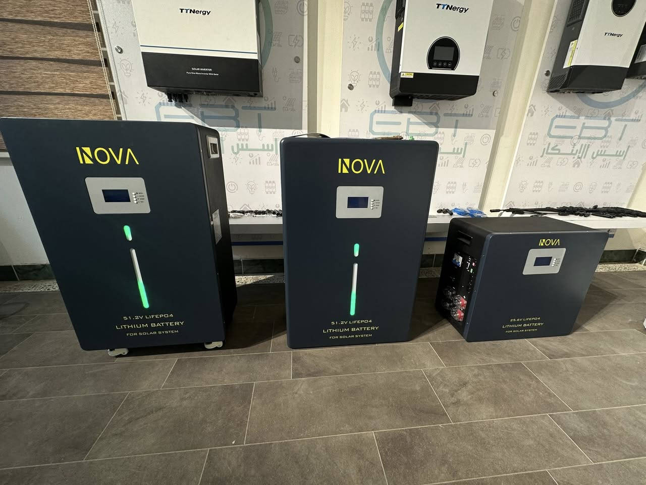 🔋☀️ تم وصول بطاريات ليثيوم فوسفات الحديد (LiFePO4) من شركة أسس الابتكار

بطاريات مخصصة لأنظمة الطاقة الشمسية بجودة عالية وأداء مستقر، مناسبة للاستخدام المنزلي والتجاري ⚡

✅ ضمان 5 سنوات✅ عدد الدورات من 6000 إلى 8000 دورة 🔄✅ أمان عالي وعمر تشغيلي طويل✅ كفاءة ممتازة في التخزين والتفريغ

📦 الأحجام المتوفرة ونوع الخلايا
8KW: RPET 314A 
8.3KW:EVE 325A تجميع 
11.7KW:EVE 230A
14.3KW:HTHIUM 280A
16.1KW :EVE 314A
تجميع 16.6KW: EVE 325A 
💼 خصم خاص لأصحاب المكاتب والمحال التجاريةلتجهيز مشاريع وأنظمة الطاقة الشمسية ☀️⚡

🔋 الحل الأمثل لتخزين طاقة الشمس وتشغيل أجهزتك بثبات وكفاءة عالية.

📞 للحجز والاستفسار:مراسلة الصفحة أو الاتصال على الرقم التالي:📱*********** واتساب اتصال
