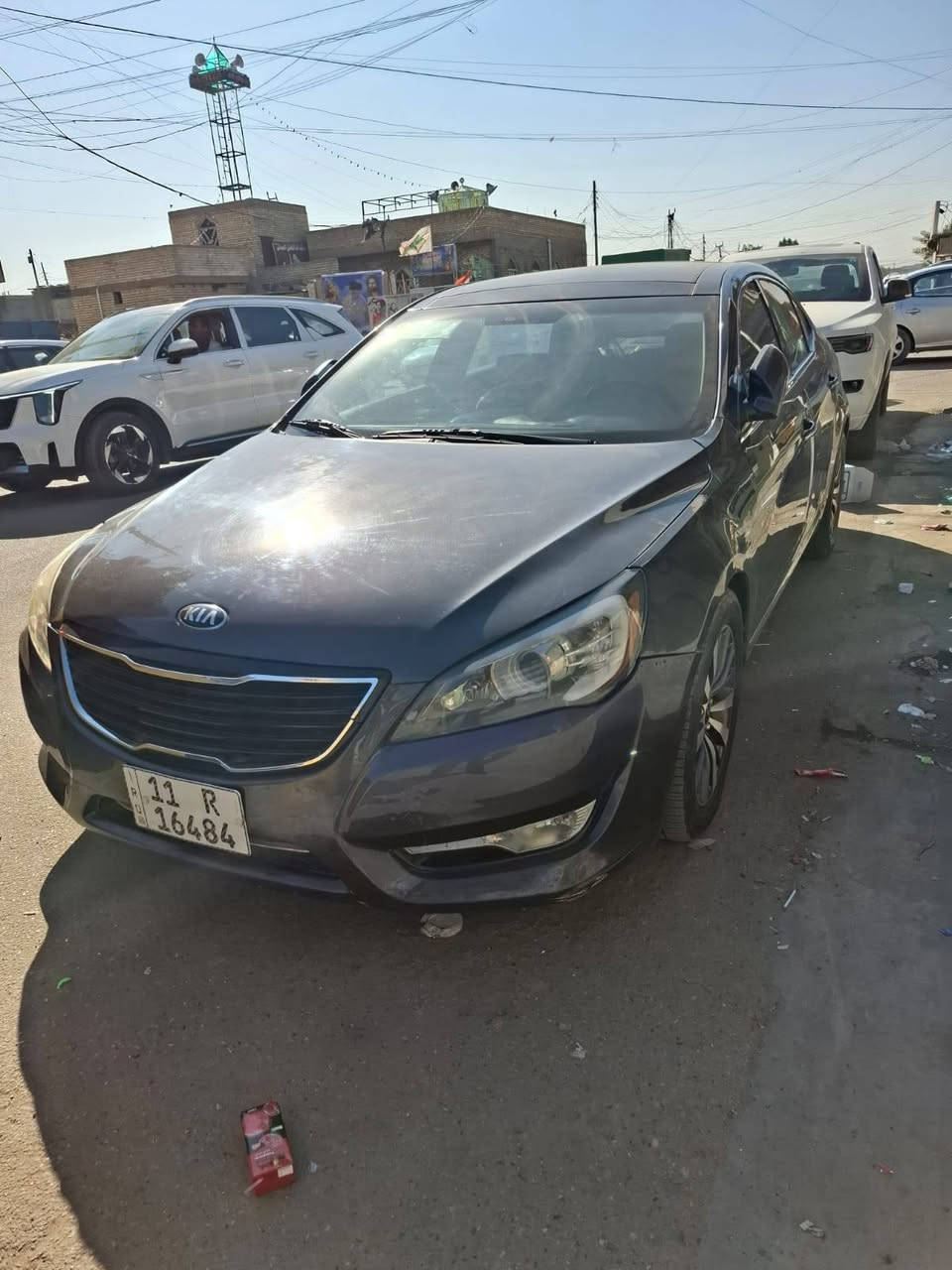 ..كيا كادنزا ٢٠١٣وارد خليجي شركة عامه فول مواصفات اعلى فئة رقم بغداد السيارة بيها مكانات صبغ اثر طخطخات بدون حادث قوي السيارة جاهزة مابيها نقص السعر ٩٨مكان بغداد البلديات ***********..
