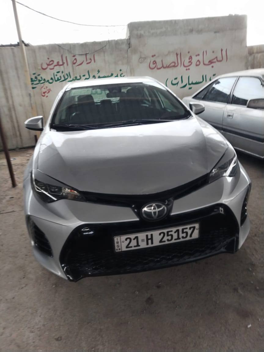 السلام عليكم

كورلا 2017 LE محدث 2019

رقم سليمانيه دولي

سنويه لغايه 2028 شرط التحويل

تدفئه تبريد

تخم تاير

صدر جديد

كير محرك مكفولات بالشرط

رادار شغال

كاميرا خلفيه

السعر 137

((صور الحادث +السونار مرفق مع الصور))

***********

ديالى _جلولاء
