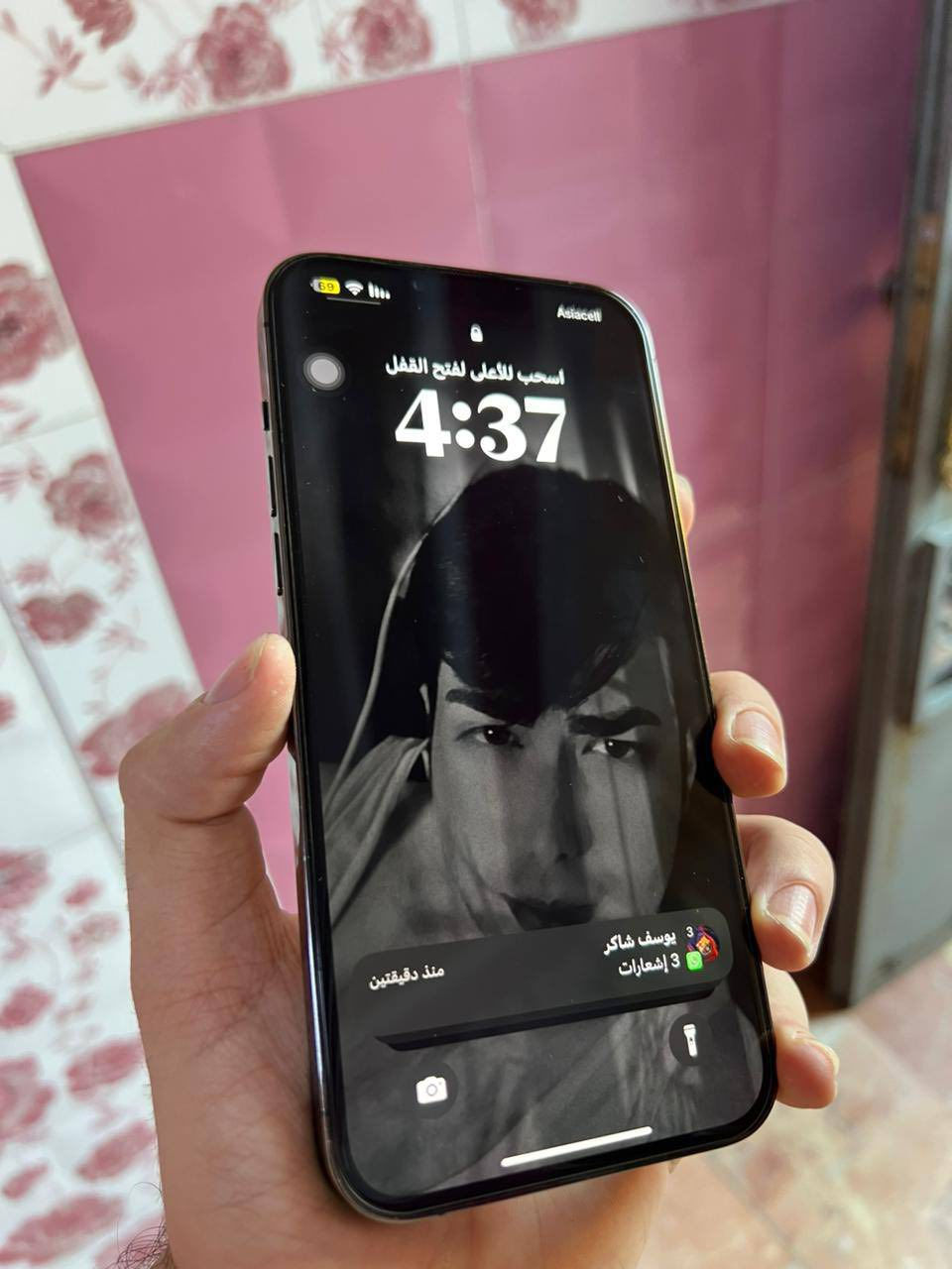 مرحبآ 13 برو مكاس جدآ نضيف مكفول السعر 600 وانت ابو 500 دعبل لا تعلق بطاريه90 ذاكره 256 المكان بغداد *********** فقط نتصال
