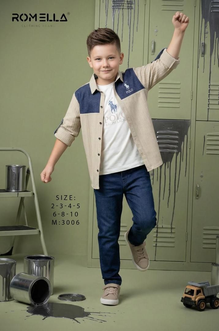 جملة فقط
طقم ولادي ٣ قطع
قياس ٦/١٠ سنوات
توصيل لكل العراق
الحجز والاستفسار ع خاص الصفحة او الواتس***********
