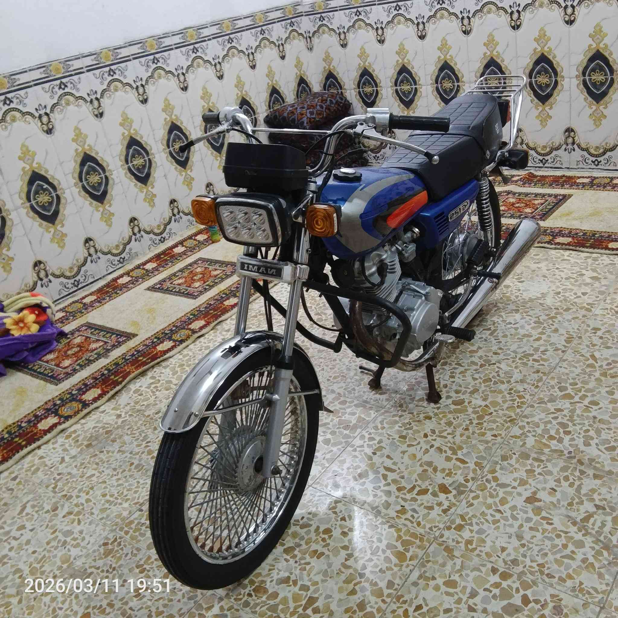 السلام عليكم شباب 19 نامه اوراق اصولي دراجه حلوه خير من الله كنا بس ما بيها سعرها 550 وبيها مجال ان كان الكوت شارع النفط ***********
