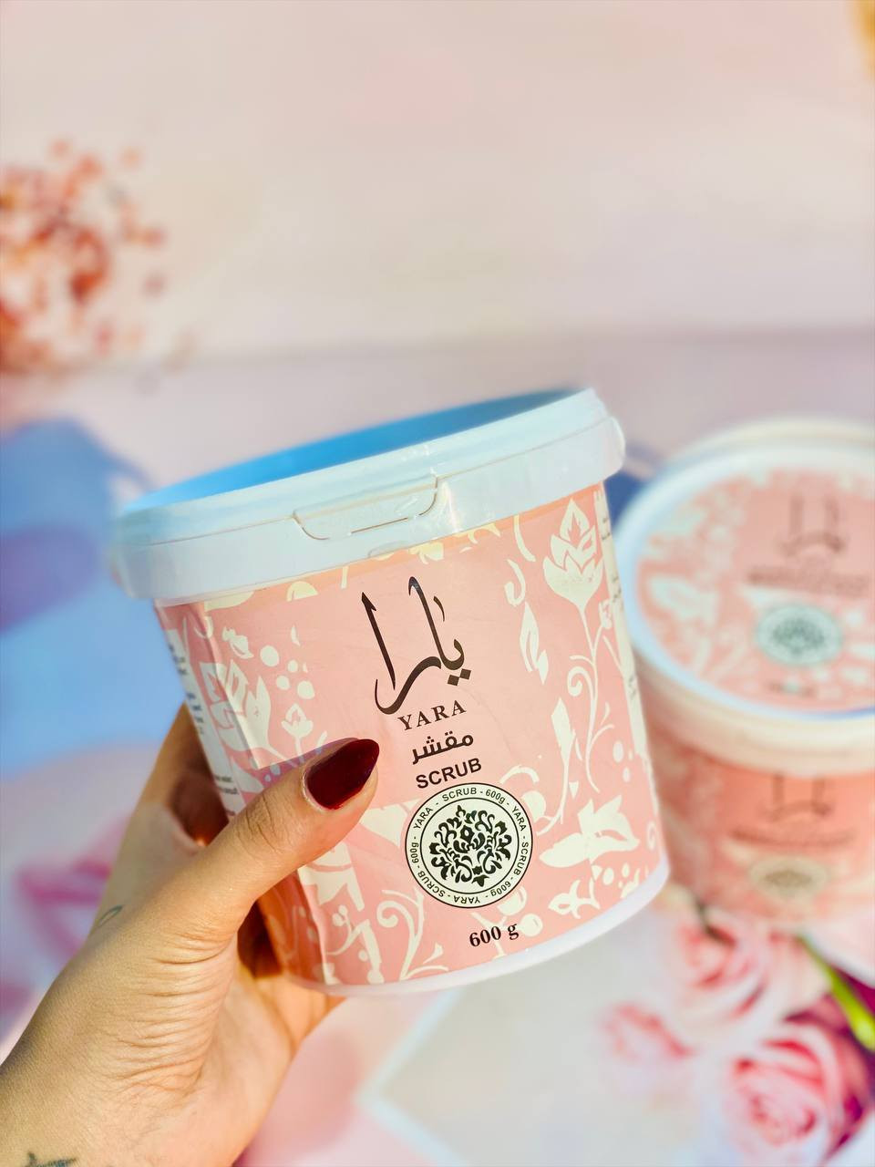 دلع يارا.. سر جمالكِ وصحتكِ 🌿
بشرتكِ تستحق الأفضل، ولهذا نقدم لكِ مقشر يارا وصابونية يارا، الثنائي السحري لبشرة ناعمة، متألقة وصحية! ✨
🌸 مقشر يارا: 🌸
 تقشير طبيعي: ينظف البشرة بلطف ويزيل الخلايا الميتة.
 ترطيب عميق: يترك بشرتكِ ناعمة وملساء كالحرير.
🧼 صابونية يارا: 🧼
 تفتيح طبيعي: يساعد على تفتيح البشرة وتوحيد لونها.
 تنظيف عميق: يزيل الشوائب والأوساخ، لبشرة نظيفة ونقية.


**إذا كنت صاحب هذا الإعلان وتريد حذفه لأي سبب، رجاءا أرسل رسالة إلى الدعم الفني**