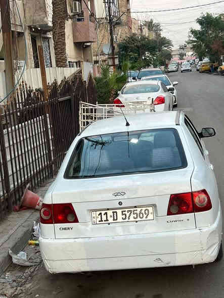 سلام عليكم سياره شيري كوين موديل 2009 رقم بغداد نكليزي جديد صاحبه ابن عمي وشرط عقد مروري يعني تحويل  كير ومحرك كفاله حجم المحرك 1600 بلادي مال شركه عينه وكلج جديد تبريد ثلج تدفئه الكشر مكفول من عده باب سايق مصبوغ بدون دواخل وجاملغ مال سايق بدون دواخل ولباقي مكفول كفاله عامه سياره منضومه بانزين كامله جديده راديتر جديده اليوم شديته قوايش جدد شاشه جديده وستم سماعات كهربائية كلها شغاله مابيه نقص سياره خير من الله وسياره مال واحد المحل والبيت يرادله دعاميه اماميه فقط وسياره نصبته حلوه وكعدته حلوه تخم تايرات جديد سياره جاهزه على اخير شي مانقصه شي أبد سعر 40وبيها مجال مكانه بغداد صليخ ***********
