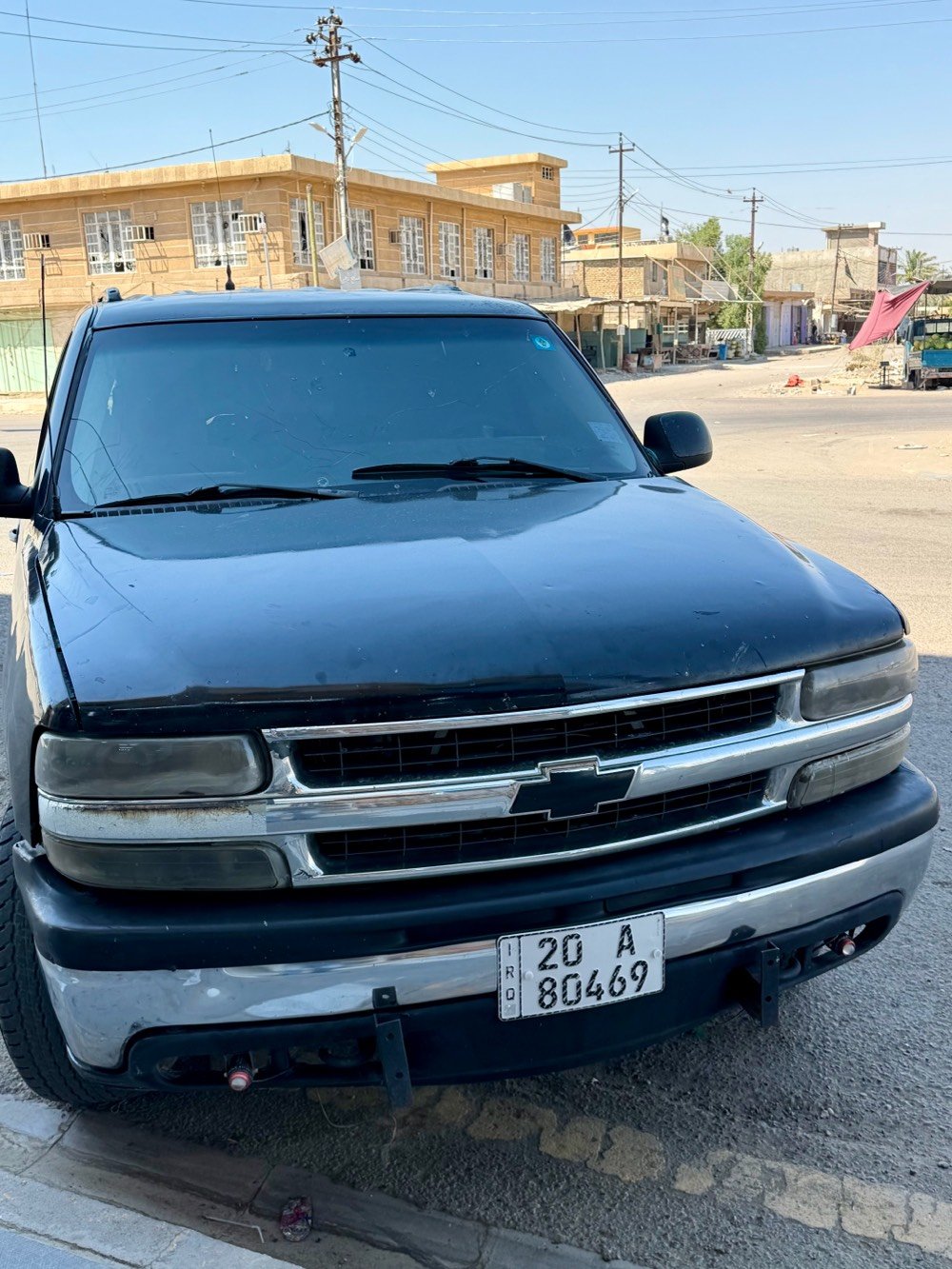 السلام عليكم

للبيع شفروليه تاهو 2005 بتره 



🚙 شفر تاهو موديل 2005



⚫ اللون: أسود



✅ محرك وگير بحالة جيدة



✅ دبل



✅ زجاج كهرباء



✅ تكييف



✅ داخلية نظيفة كما موضح بالصور



✅ السيارة جاهزة للاستخدام



السياره رقم ديالى تحويل ثاني يوم 



📍 الموقع: (صلاح الدين الدجيل ))



📞 للاستفسار والمراسلة: (***********).