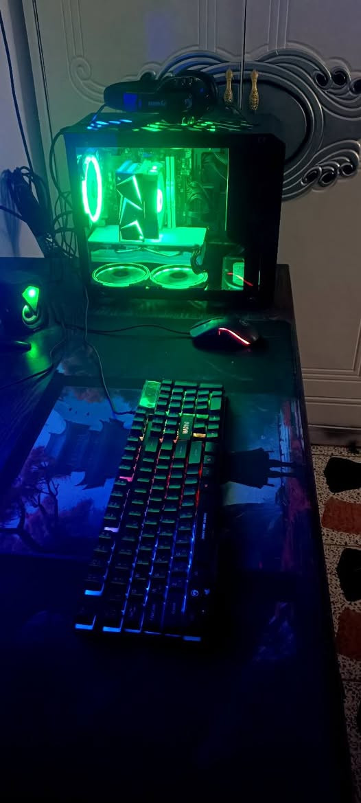 سلام عليكم متوفر كيس m atx
متوفر توصيل الحجز برصيد لضمان الاستلام او الادمن وسيط 

معالج i5 10400f +مبرد هوائي ارجيبي
المذر بورد msi 510m 0las v3
الرامات Ram team group 16 gb 2x8 3200hz
الكارت Rx 580 8gb soyo ابيض جديد 
التخزين ssd128+hdd1tb
الباور power supply deep cool pf600w جديد 
الكيس مني  atx
commercial 5fan rbg+hub 
ملحقات ماوس كيمنك ارجيبي 
كيبورد hyes حجم صغير ارجيبي جديد
باد ماوس وسماعه جدد 

السعر ٥٥٠ الف السعر ثابت بدون احراج


**إذا كنت صاحب هذا الإعلان وتريد حذفه لأي سبب، رجاءا أرسل رسالة إلى الدعم الفني**