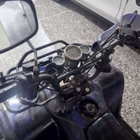 دراجة رباعية للبيع ليردهة يراسلني عل خاص او يخابرني على هذا الرقم ٠٧٧٠...
