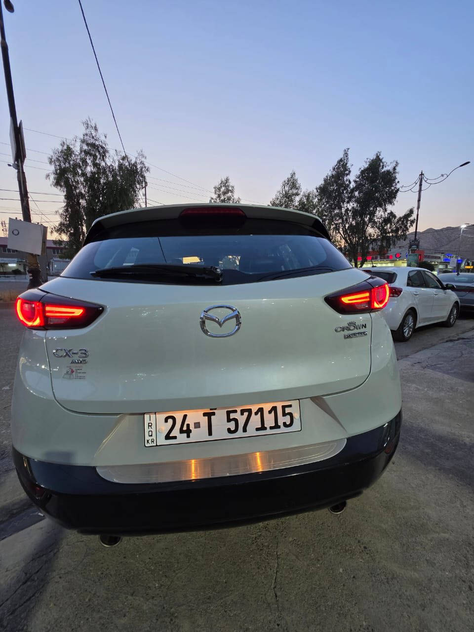 Mazda Cx-3 2022
مازدا سي اكس ٣ ٢٠٢٢

فول مواصفات وارد لمريكي بيه فقط رش مقدمة البونيد 

 
 يتوفر لدينا شحن الى الامارات وتركيا   
خدمة التخليص الكمركي والنقل الى جميع محافظات العراق من جميع منافذ العراق الحدودية  

للتواصل *********** بغداد 
*********** دهوك
*********** دهوك
00905348133355 تركيا 
العنوان : بغداد / البلديات / قرب جسر 7 نيسان  
دهوك / شارع بهار ستي / داخل المعارض / معرض رشيد سعيد 
#مزاد_هايدرا
