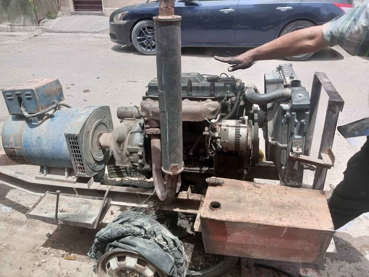 مولده كيا 30كيفي ثري فيز توليد جديد محرك بي خيط بخار متنقص مكاني بغداد سعر10ورقات***********
