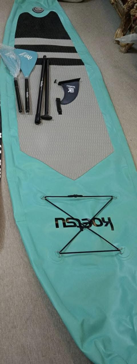 السلام عليكم ورحمة الله وبركاته
للهواة والراغبين بالتميز.. لوح تجديف (Paddle Board) من ماركة Koetsu للبيع 🌊🏕️
إذا كنت تبحث عن الجودة العالية وقضاء وقت ممتع في الماء، هذا اللوح هو الخيار الأمثل لك
الحالة: جديد تماماً ونفس ما يظهر في الصور بالضبط
الملحقات: يأتي مع القطع الظاهرة في الصورة فقط (المجداف، الزعنفة/الـ Fin، واللوح نفسه).

السعر: البيع لأعلى سعر مقدم (لأعلى سعر).


**إذا كنت صاحب هذا الإعلان وتريد حذفه لأي سبب، رجاءا أرسل رسالة إلى الدعم الفني**