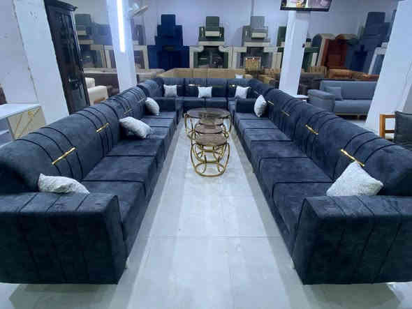 تخفيضاااااات اي ديوان 325 الف فقط 
ديوان جديد 10 مقاعد شرط بلوك اسود
قماش كتان + كوشات هديه 
مـجمـع علي الشويلي
ناصريــــــة  شــــارع 30
 مجاور مكتب الصدرين للعقار

*********** 
***********
