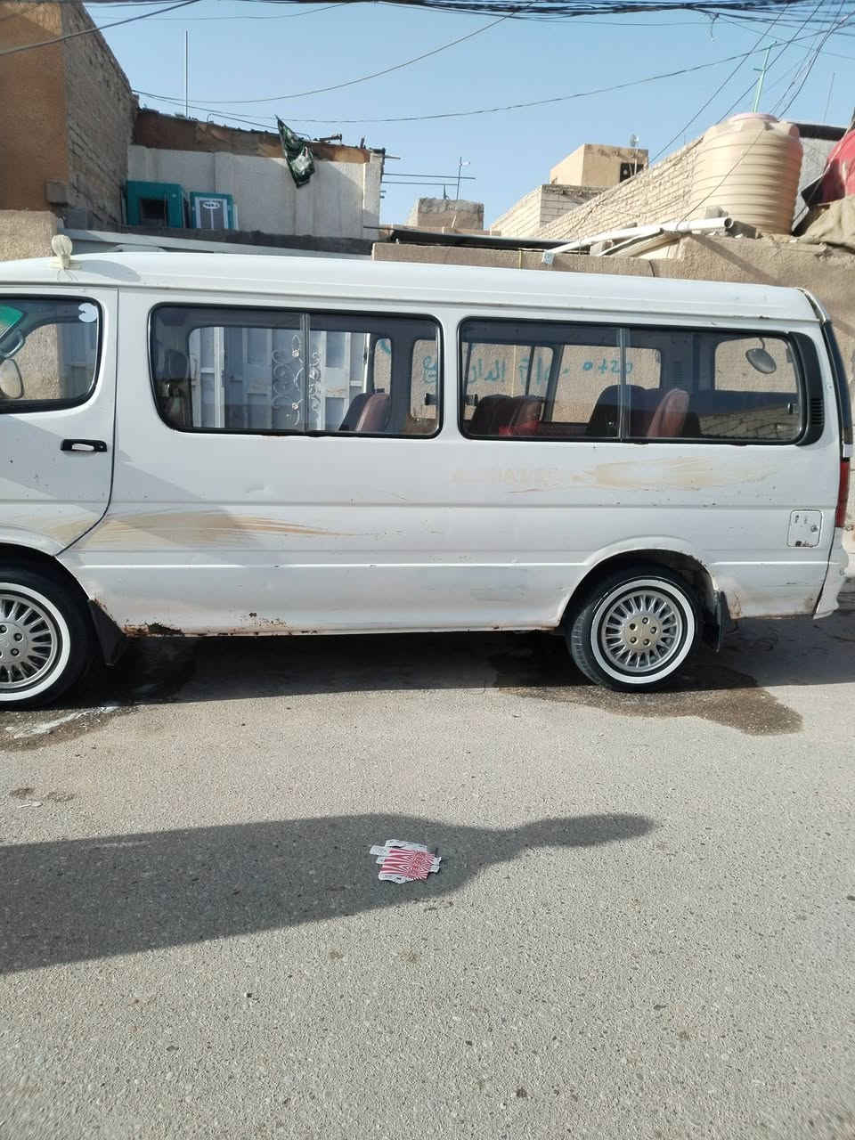 السلام عليكم فتون مديل 11 سنويه بسمي تحويل ثاني يوم عليه غرامه 200 ينزل من سعر  
شعار بل تكمه اصوليات كامله 
 
كهربايات كله شغاله عل لبلادي 
تانكي جديد 

سياره كفاله من ضربه بيه خياس قليل 
وبيه بارد بل باب وما مسويه مصوره بل فيديو 
مكينه لا تنقص ولا تبخر خير من الله 

خطه كربلاء حي العامل 
سعر 60 وبيه مجال 
مكاني كربلاء حي العسكري 
***********
