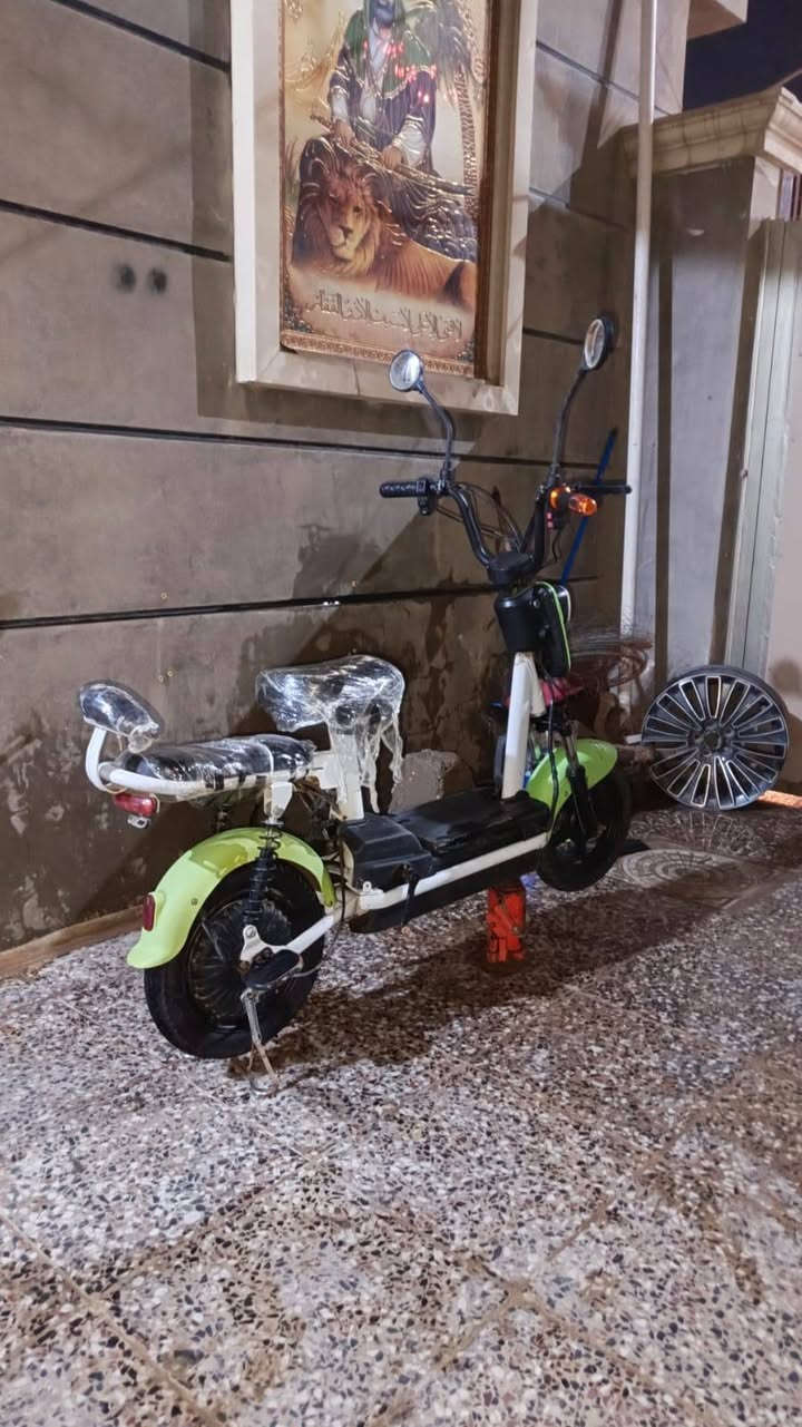 بسم الله الرحمن الرحيم
سلام عليكم دراجه شحن للبيع بحاله جيده بسعر 135 وبيه مجال بسيط مكانه الامين ثانيه متواجد واتساب *********** ومتواجد خاص
