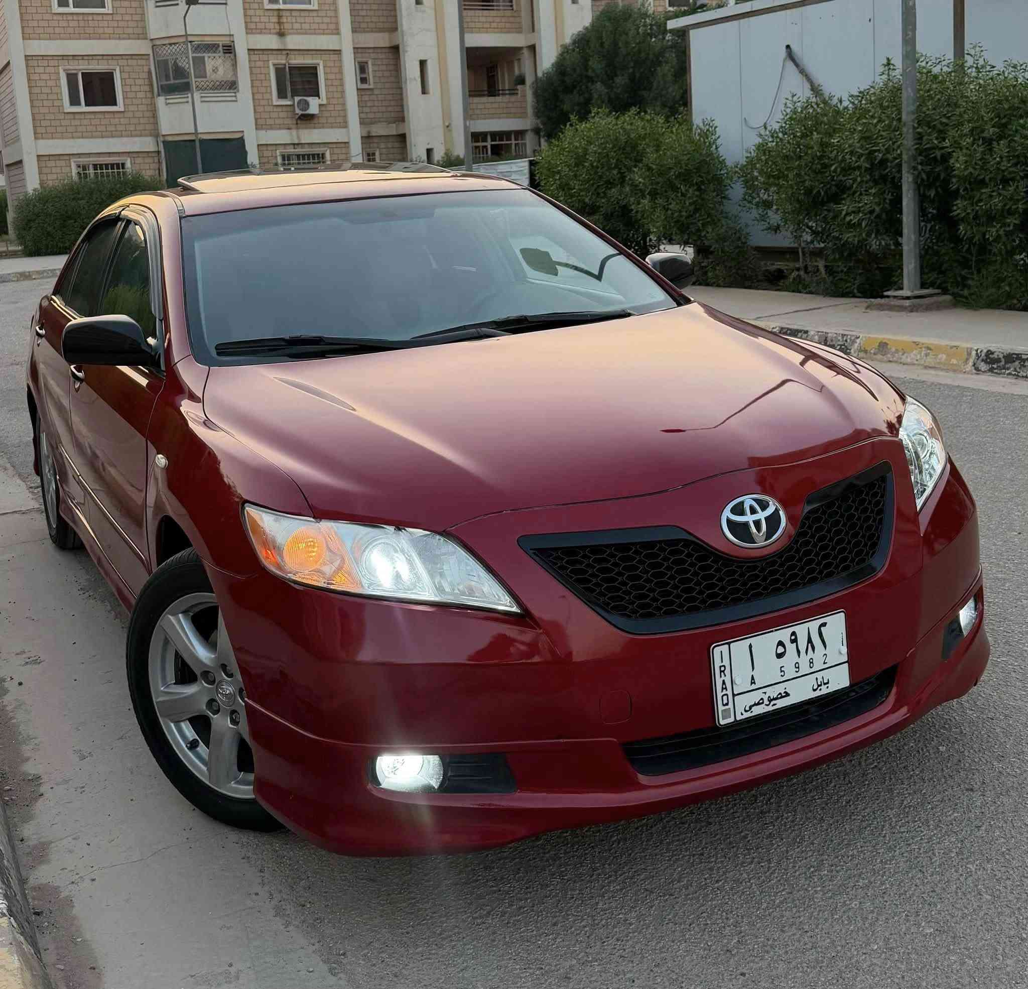 السلام عليكم كامري خليجي 2008 6 سلندر
السياره بدون حادث صبغ عام اثر جراد جماليه فقط 
فول مواصفات فتحه شاشه كامره كشن كهرباء 
محرك كير جديد شاده حداديه منظومه تبريد جديده 
السياره جاهزه من كل نقص  للاخير 
مكاني بابل حله شارع 40 
السعر 98 وبي مجال 
***********
