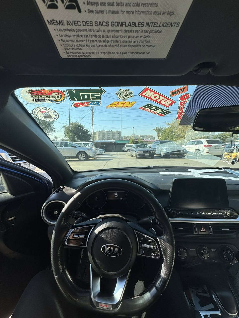 السلام عليكم جميعاً
كيا فورتي GT موديل 2021 للبيع 
لون ازرگ 💙 
رقم اربيل
السيارة فول مواصفات للاخير ماكو شيء ناقصها 
محرك 1600 turbo صاروخ 🚀 
گير DSG رياضي دبل كلج 
السيارة عليها منضومه كامله زينون 
ليد نهاري وبك لايت ليد 
فتحتة سقف سلايد 
حساسات 360 
رادار امامي 
مانع خروج عن المسار 
مثبت سرعة ذكي 
تراكشن 
نقاط عمياء 
3 وضعيات قيادة (نورمال / سمارت / سبورت ) 
شاشة جبيرة تدعم كاربلي واندرويد اوتو 
مري تعتيم 
سماعات صوت رعب 
دبل اكزوز بلادي صوت يخبل 🔥
كشنات جلد جلد اسود مطرز احمر GT 
كشنات امامية تدفئة تبريد 
كشن السائق كهرباء بالكامل 
تحكمات ستيرن كاملة 
شحن لاسلكي وبعد بيها سوالف هواي 
السيارة نضيفة وكلش جديده ماشية(59ميل) رايدها ‼️140‼️وبيها مجال ماگطع سعر ؏ تلفون نهائي تجي تشوف وتقتنع ونتفاهم وانه بالخدمه 
باسمي السيارة تحويل ووكالة ثاني يوم 
❗️حادثها جاملغ السائق الخلفي شوية من الباب وبيها بارد ؏ كد شبر بالبنيد وشبر بالقمارة مال شحن غير هذا السيارة نضيفه وتخبل ومداريها احسن دهن وبانزين مكاسر محسن وسوبر حته الگير مبدل دهن وفلتر وجاهزه ؏ اخر حباية ❗️

❤️***********❤️
