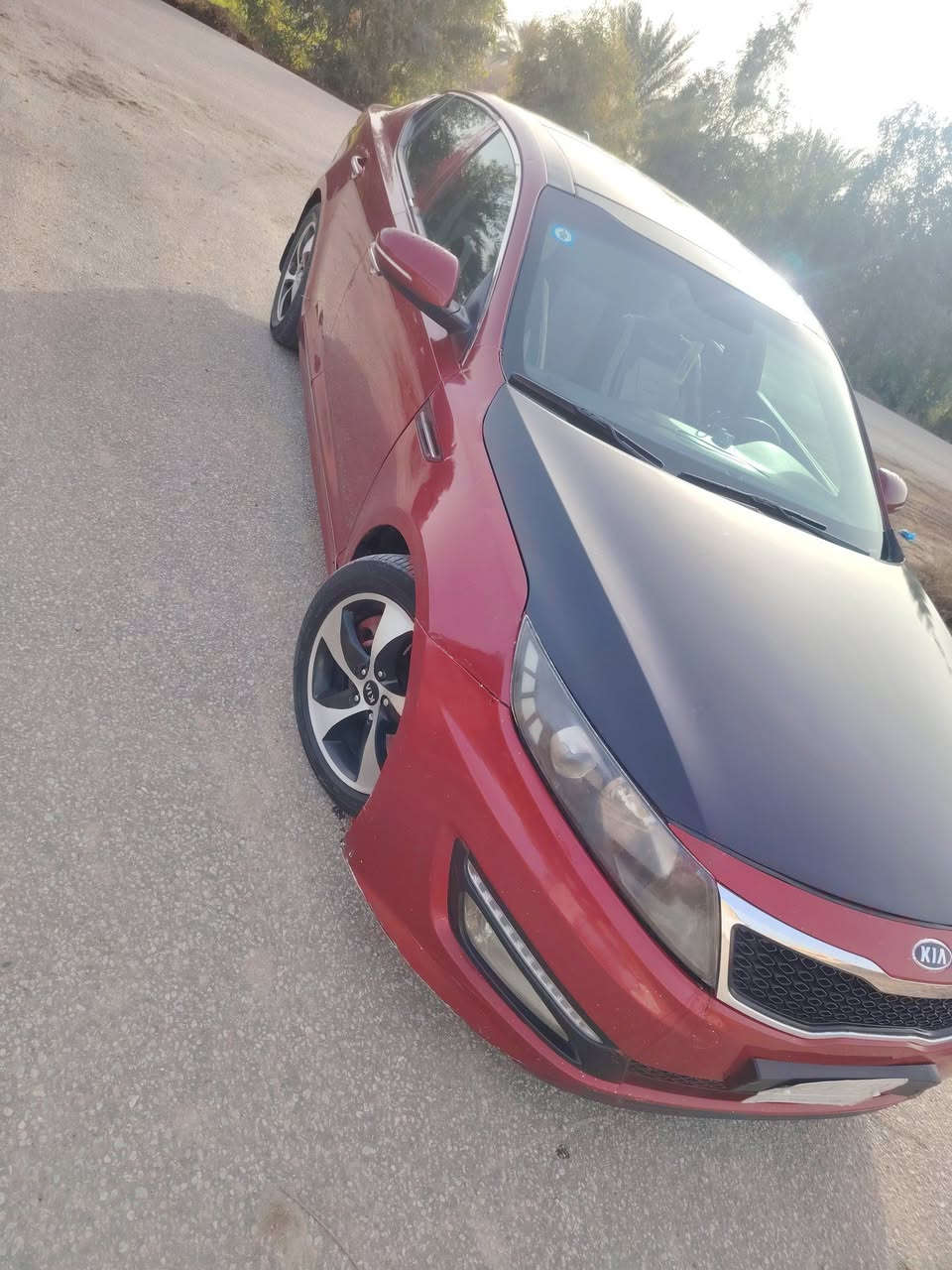 سلام عليكم اوبتيما موديل 2012 سيارة جاهزه  كير مكينه تخم تاير حداديه كفاله تبريد تدفئه خير من الله مكينه تيربو 2000
سيارة فول 1/1 بنو راما بصمه جلد خزن ميموري
شاشه كامره تحكم ستيرن جيهتين شفتات ستيرن سيارة فول الفول السعر 98 ورقه بيهاا مجال جدآ جدآ بسيط اي استفسار اني خادم 
*********** بيع فقط
