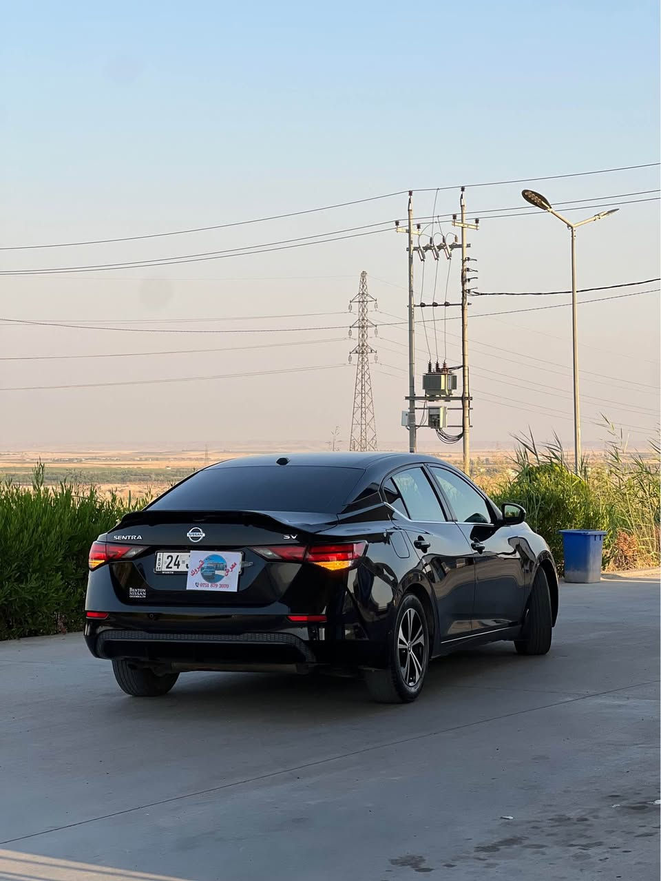 ***********نيسان سنترا   2021 sv سبخ 1 قتعه رقم سنوي جديد تحويل وكاله گير محرك شرط 120ومجال اكر, نينوى
