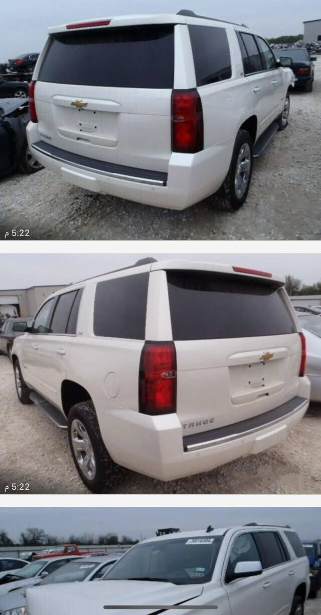 تاهو للبيع موديل 2015LTZ  سيارة فول مواصفات كشنات كهربائية هزة كشن مانع الصدمات مرايات حساسات وبيه بعد هواي مواصفات معروفة فول الفول تبريد بالكشنات  بيه حادث جاملغ والبنيد امبدل بدون دواخل ولاشاصي  سيارة بسمي رقم بصرة دولي شرط التحويل والاستفسار اتصل على رقم صاحب سيارة الاتصال ‏‪0772 626 2785‬‏
