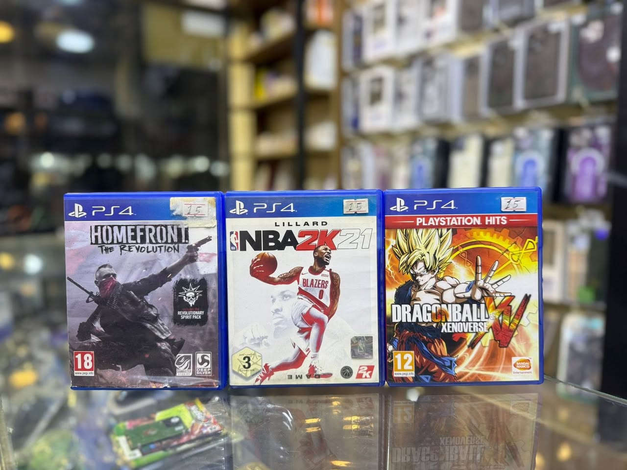 كل ما ترغب بيه واكثر! من العاب اكشن ومغامرات الى رعب وتخفي الى قتال وحروب الى رياضة بكل انواعها سباق سيارات وكرة القدم والسلة 

مجموعة قوية ومنوعة من اقراص بلي 4 و 5 المستعملة المتوفرة حاليا في مكتبنا …. 

للبيع او المراوس مع اقراصكم ….

العنوان/ طوزخورماتو … الفلكة … مجاور محل المختار للعقارات


**إذا كنت صاحب هذا الإعلان وتريد حذفه لأي سبب، رجاءا أرسل رسالة إلى الدعم الفني**