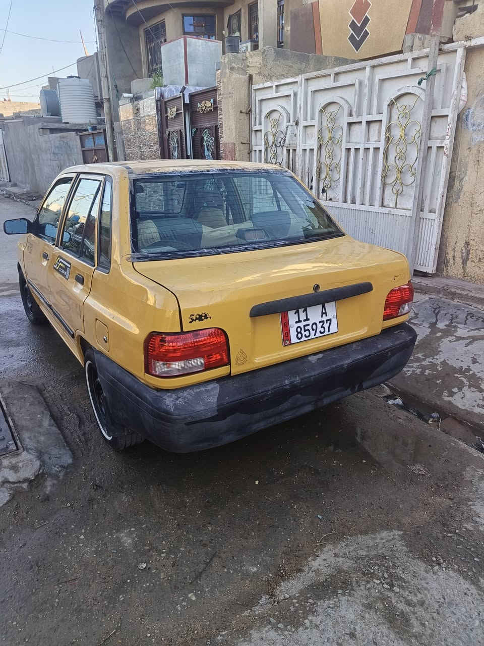 سلام عليكم سايبة 11للبيع
كير ومحرك جدد تايرات نضاف كهربائيات كلهلة شغالة رقم بغداد نكليزي شرط تحويل  سعر 22$ وبيهة مجال المكان بغداد معامل سياره مثل ماواضحة بصورة جاهزة للعمل استفسار رقم ***********
