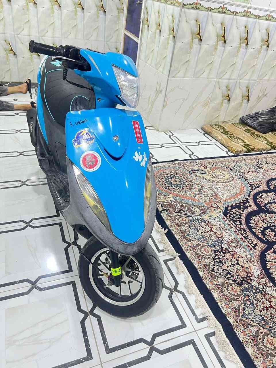 سلام عليكم دراجه ماكس عدله لون سمائي دراجه كفاله عامه من كلشي دراجه مزوده كلله اصلي المكان الرميثه. السعر بمليون أو125 للستفسار    ***********
