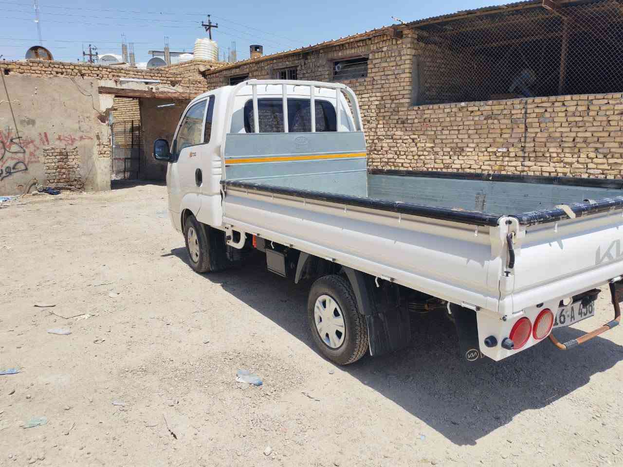 كيا بنكو موديل 22 رقم قادسيه انجليزي باسمي السياره كفاله عامه من كل شيء من كير مكينه اكسن بدي ماشيه 37 
العنوان بابل السعر141 وبيه مجال 
الاستفسار ‏‪***********‬‏
