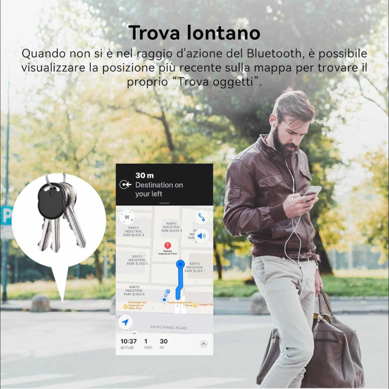 هذا المنتج عبارة عن مجموعة أجهزة تتبع ذكية، تشبه في وظيفتها أجهزة AirTag، تستخدم لتحديد موقع الأغراض المفقودة مثل المفاتيح أو الحقائب عبر البلوتوث وتطبيق الهاتف. 
متوافقة مع أجهزة Apple: تعمل مع تطبيق "Find My" على أجهزة iOS. 
الوظيفة: تساعد في تحديد موقع العناصر المفقودة بدقة. 
المميزات: تحتوي على جرس مدمج للإشعارات الصوتية وميزات لحماية الخصوصية. 
استخدامات متعددة: يمكن وضعها في المحفظة، الحقيبة، أو تعليقها مع المفاتيح.( 4) قطع
السعر 35


**إذا كنت صاحب هذا الإعلان وتريد حذفه لأي سبب، رجاءا أرسل رسالة إلى الدعم الفني**