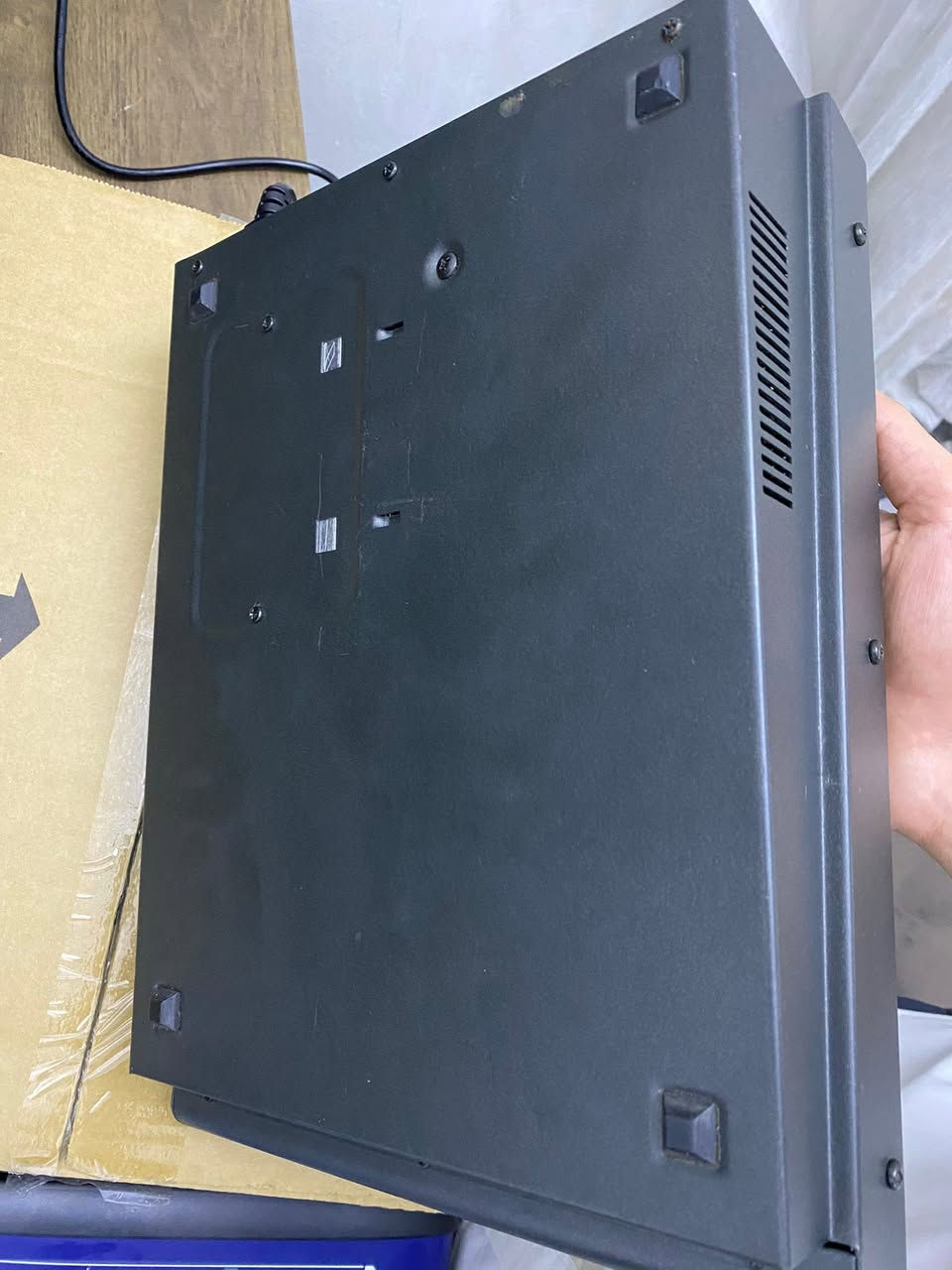 ميكسر   اخرس  ماركة behringer
مستعمل نظيف  
59 ايفيكت 
  ممفتوح و كله شغال  بشرط 
 اللي يفده ينطيني سعر و بالعافية  
*********** واتس 
***********
