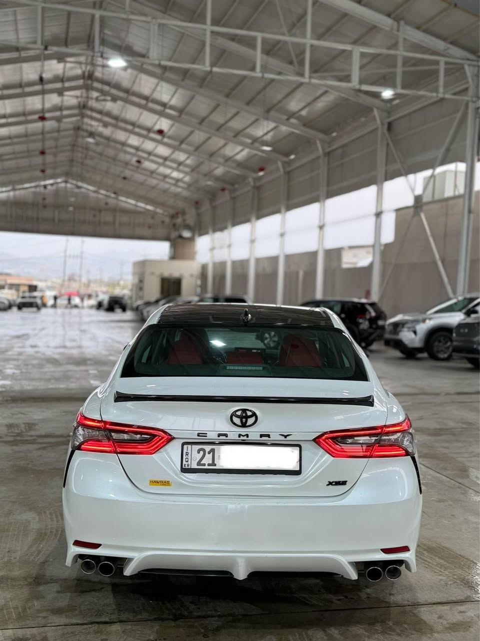 TOYOTA CAMRY XSE 2021

‎ڕەقم و هەزە و ساڵانی تازە تاکو2030 بة ناوي خومة

‎قەپات مواسەفات
‎ پانۆراما -ناو سور- شەخاڵ -کوشن  جلد  - بەسمە - شەفتی سەر سوکان - بلاک ئیدشن - کوشن گەرم  - سندوق کارەبا- دەرگای بەسمە -- لایت عدسە -ڕادار  - -هەردوو کوشن کارابای  - شاشە گەورە - ئاوێنە ڕادار - - ویل 19 ڕەش - حساس  پێش و دوا - بریک بەسمە- دەبەڵ ساڵانسا -شحن جارجەر  وایەلێس - - لایتی زیرەک لەگەل سوکان دەسوڕێت - ٣جۆری ليخورین normal ،eco ,sport- گێر لەسوکان-ئۆتۆماتیک-عادی- 
‎داشبوڵ لید +درگا کردنەوە لید -
سەیارەکە کارەبای و بەرد ئەگزۆز و 
گیر و مەکینەی بەشەرت
تەنها دوو پارچە و پەلەیەک بۆیاخە
١٦٨$گەلا
📞☎️***********
📞☎️*********** السليمانية, العراق
