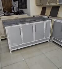 سيت كاونتر سنك متر ونص  و ارضي و ملحق متر ونص جديد استعمال شهر  ب 350 ...