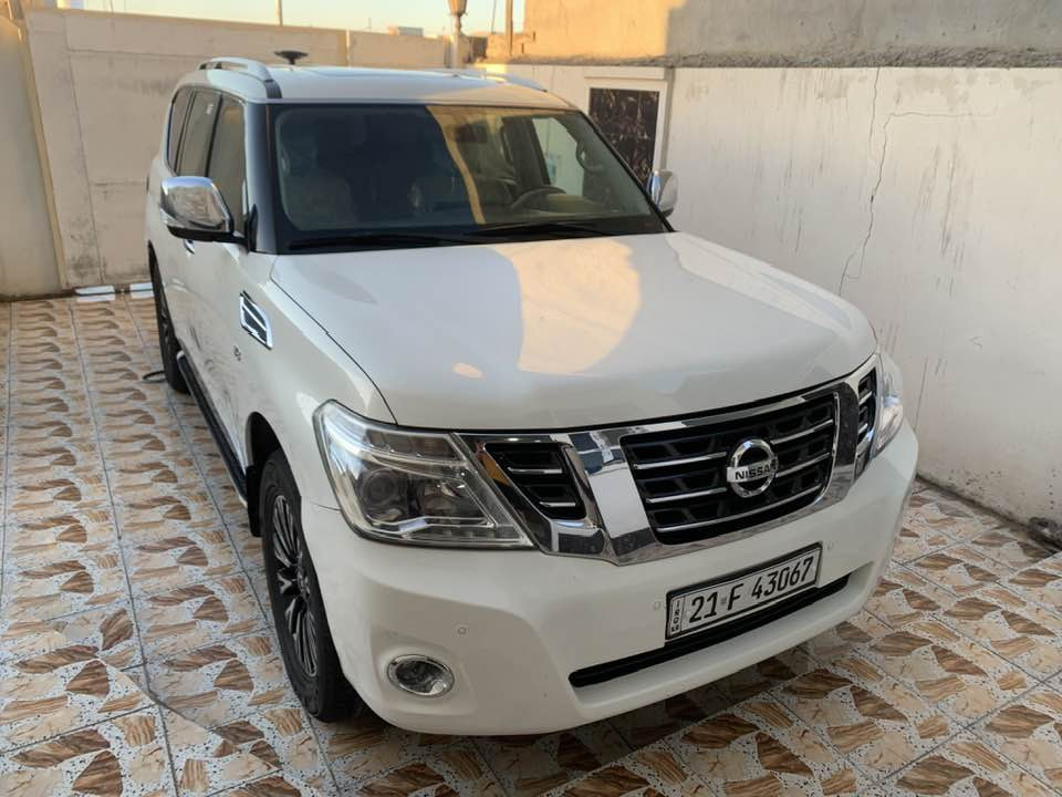 للبيع نيسان باترول مديل 2013 رقم سليمانيه جديد بسمي موصفات بصمة تشغيل بصمة ابواب ثلاجه وتبريد مركزي فورويل محرك 5600 الصغير المرغوب تخم تاير جديد سيارة كلش جديدة مكفوله من الحادث والصبغ مكان الانبار الفلوجة سعر 280 ورقة وبي مجال قليل جداً /
***********
***********
