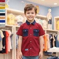 قميص ولادي ساده • مقاسات ١٠-٣٢ • جملة