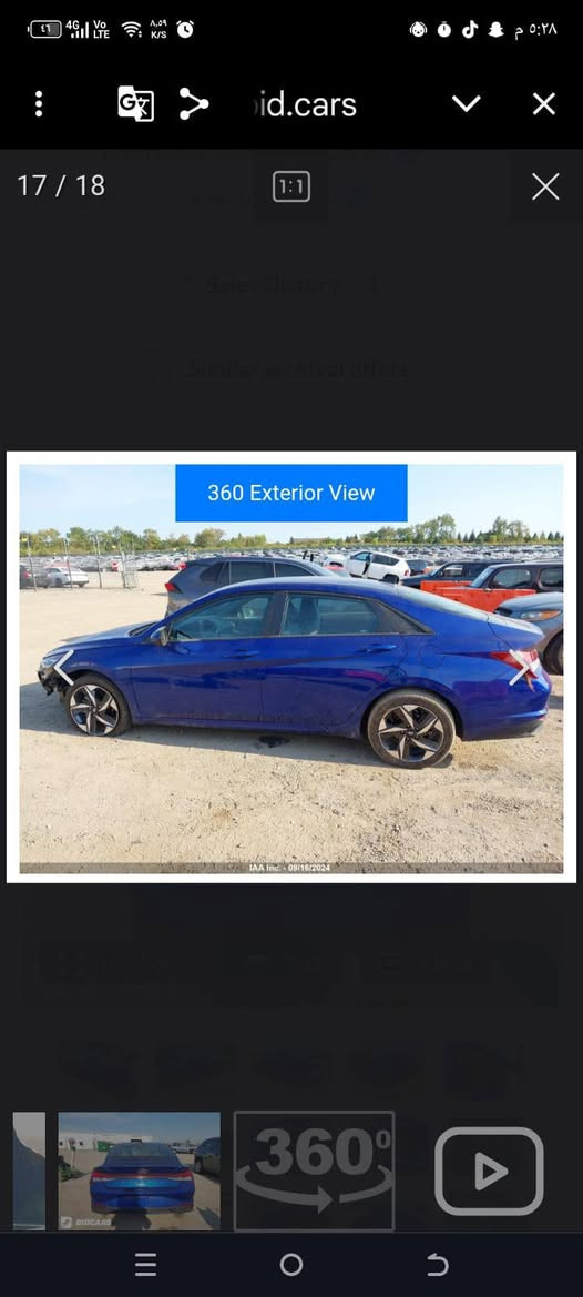 سلام عليكم الإنترة موديل 23 سيارة كلين بس دعامية وراجعة نفسهة  بدون ايربك ماشية 40 ميل سيارة جديدة مكان الدورة  ***********
