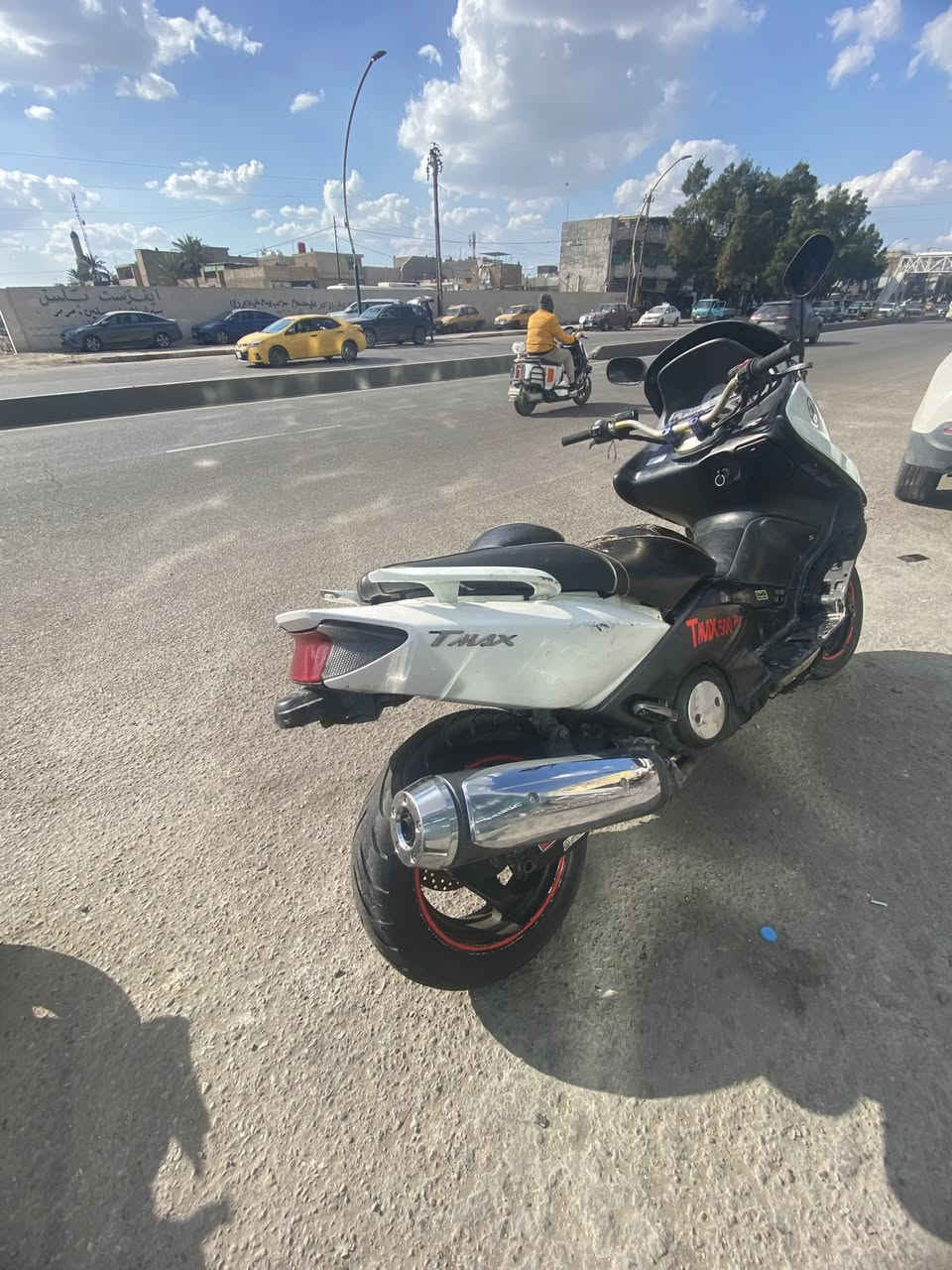 تي ماكس 2007 شغاله نكره كلجات جدد لاموسي دراجه تحتاج ترتيب وبيه صوت أبيع كوم حديد ٧٥٠ أو مراوس *********** مكاني بغداد حي القاهرة 📍
