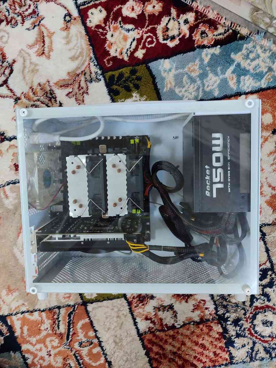 ﷽

کەیسی گەیمینگ  بۆ فرۆشتن 

مواسەفاتەکانی:

Cpu : xeon e5 2680 v4 14 core 28 thread

Motherboard: Machinist x99 pr9

Gpu: rx470 4gb لە ١٠٥٠ تی ئای بەهێزترە 

Storage: 500gb hdd

Psu : 750w rocket rgb

RAM: 8+16gb ddr4 2400mhz = 24gb

نرخی: ٢٨٠ هەزار 
شوێن: چەمچەماڵ گەیاندنم نییە شمشمل, السليمانية


**إذا كنت صاحب هذا الإعلان وتريد حذفه لأي سبب، رجاءا أرسل رسالة إلى الدعم الفني**