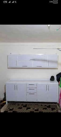 كاونتر ألمنيوم ٢م • سِنك مرمر ١٫٥م • مجمع البهاء